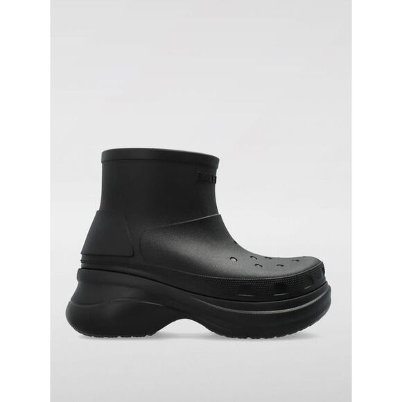 Balenciaga Boots Men Black